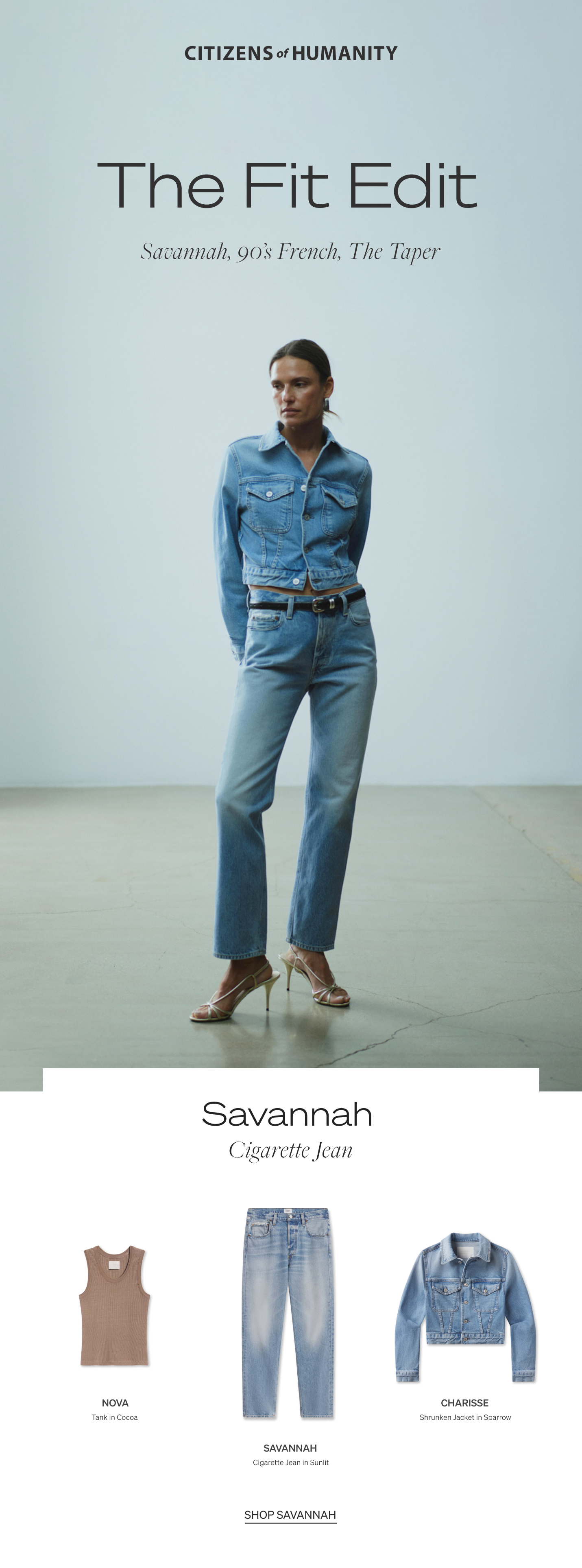 The Fit Edit - Shop Savannah