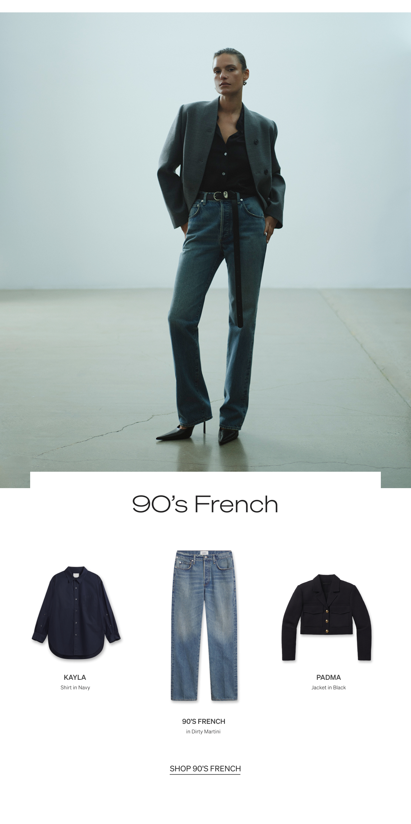 The Fit Edit - Shop the 90's French