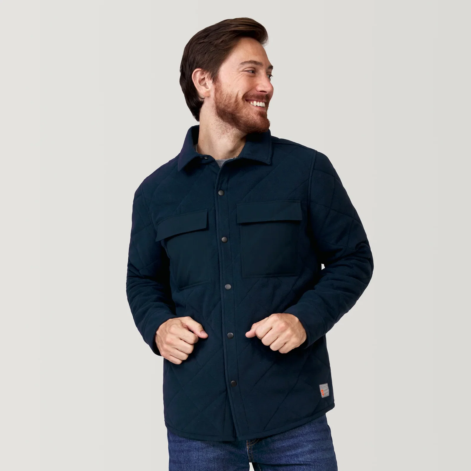 Image of Men's Super Soft Microfleece Shirt Jacket
