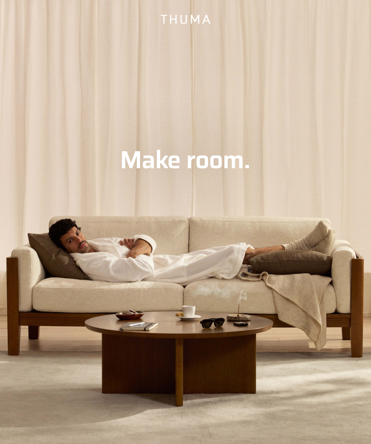 Make room.