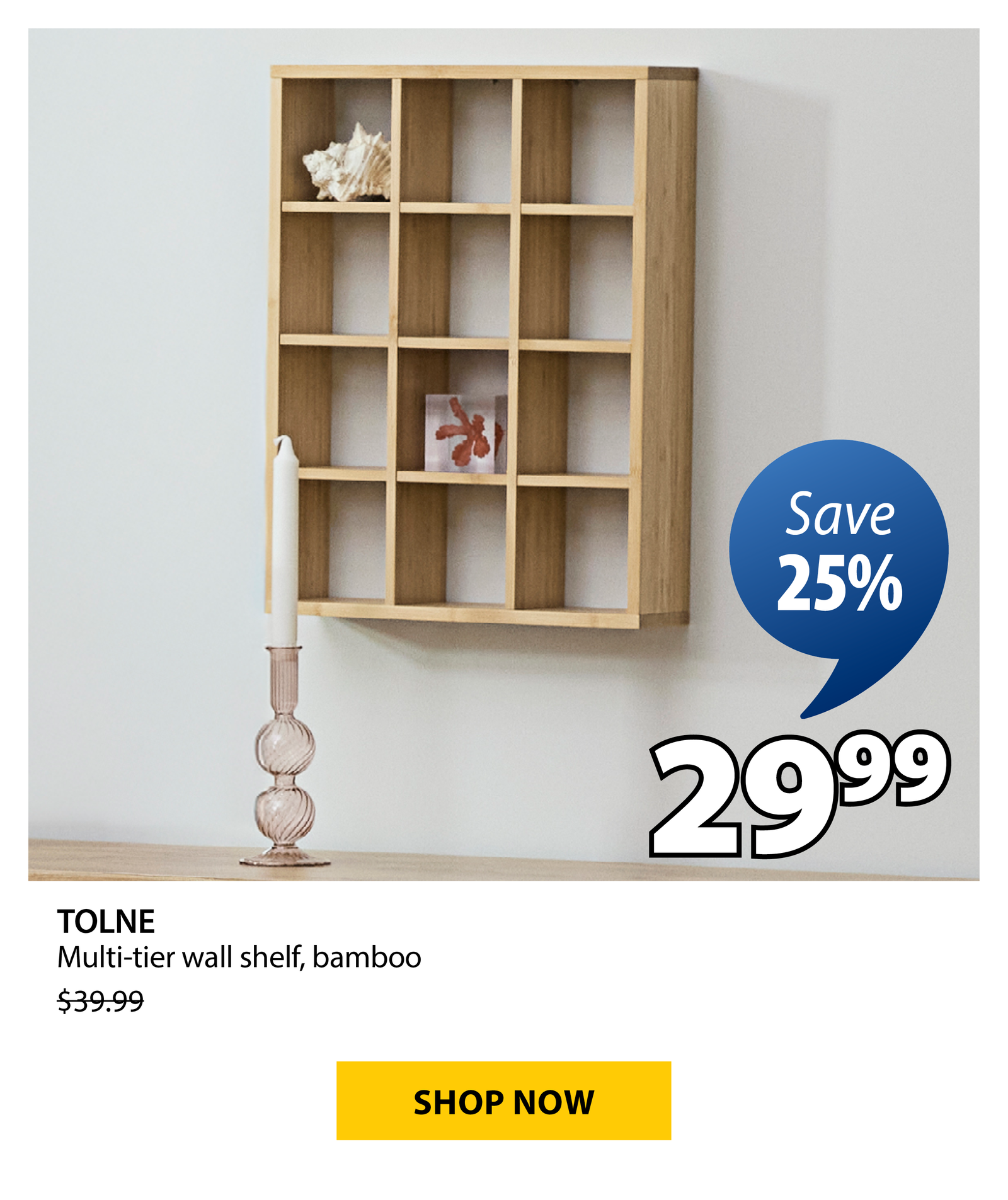 TOLNE Multi-tier wall shelf | Save 25%