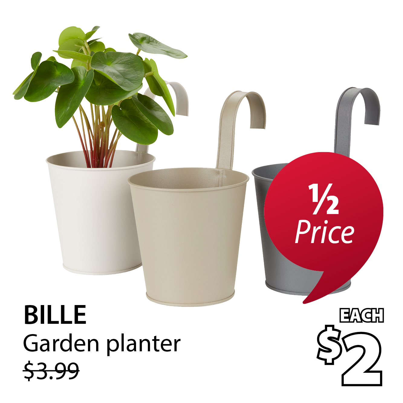 BILLE Garden planter | 1/2 Price