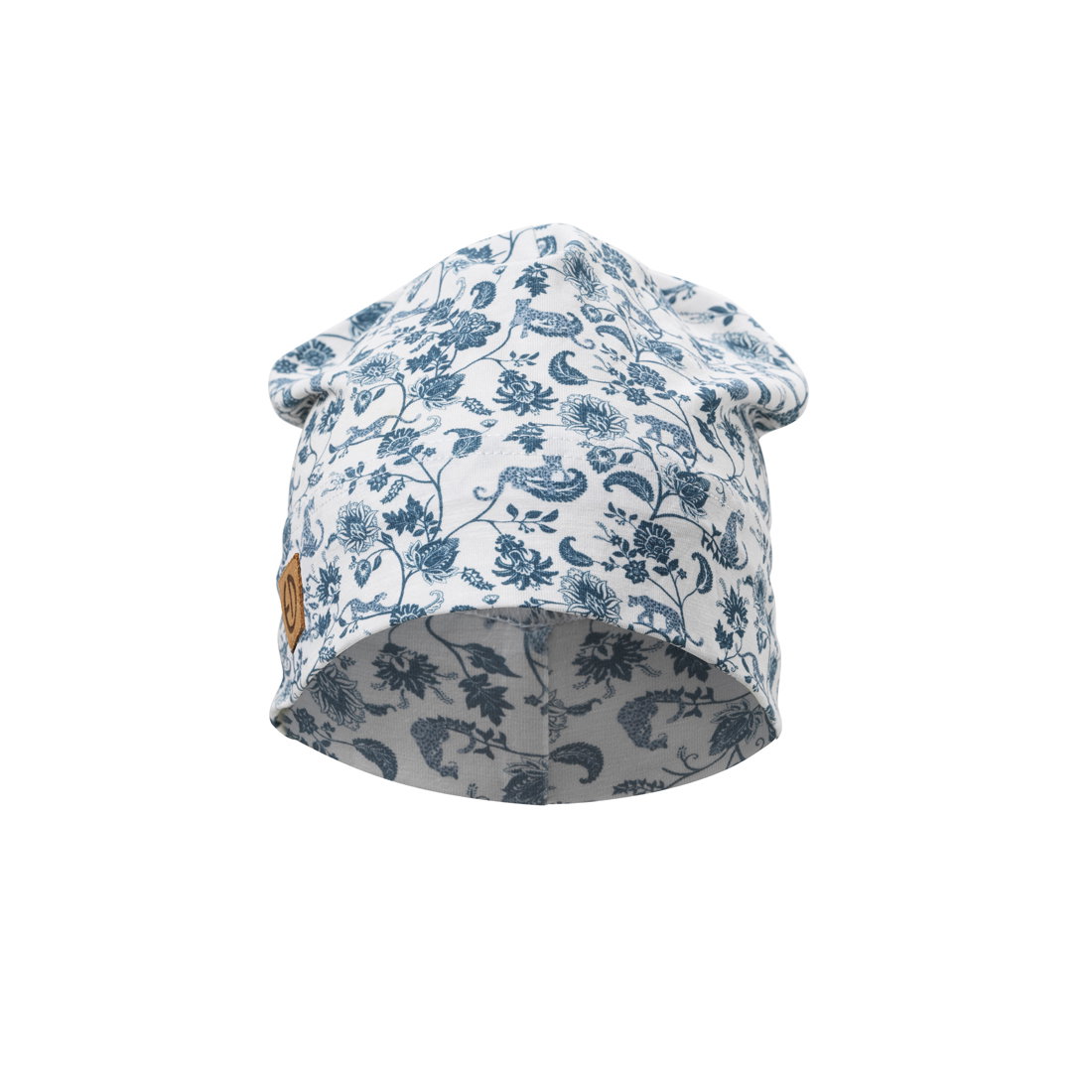Image of Light Beanie - Garden Leo Toile