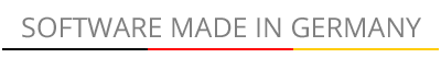 SOFTWARE MADE IN GERMANY