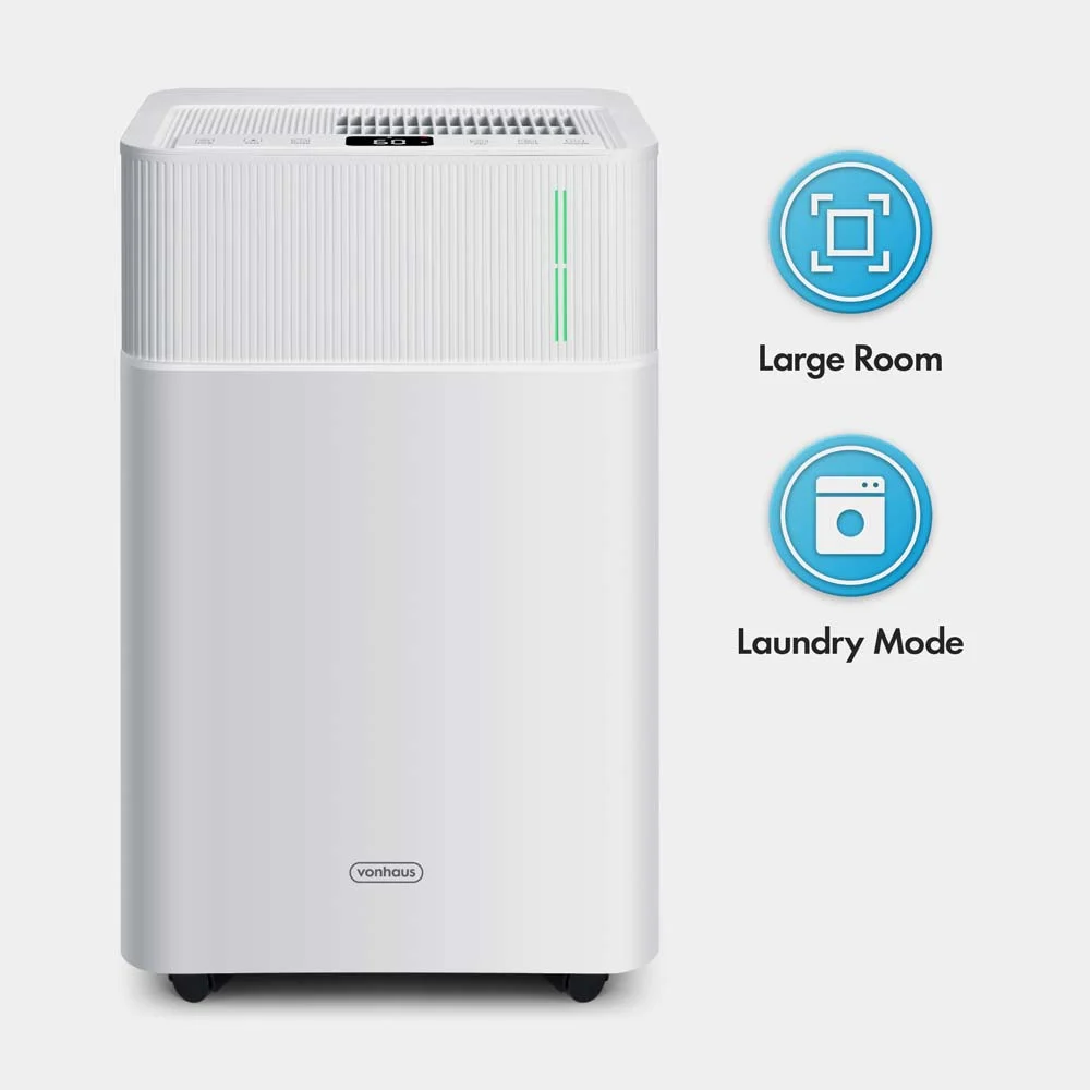 Image of 20L Portable Dehumidifier with Laundry Mode