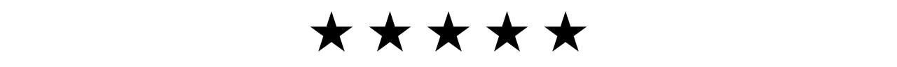 5 stars.