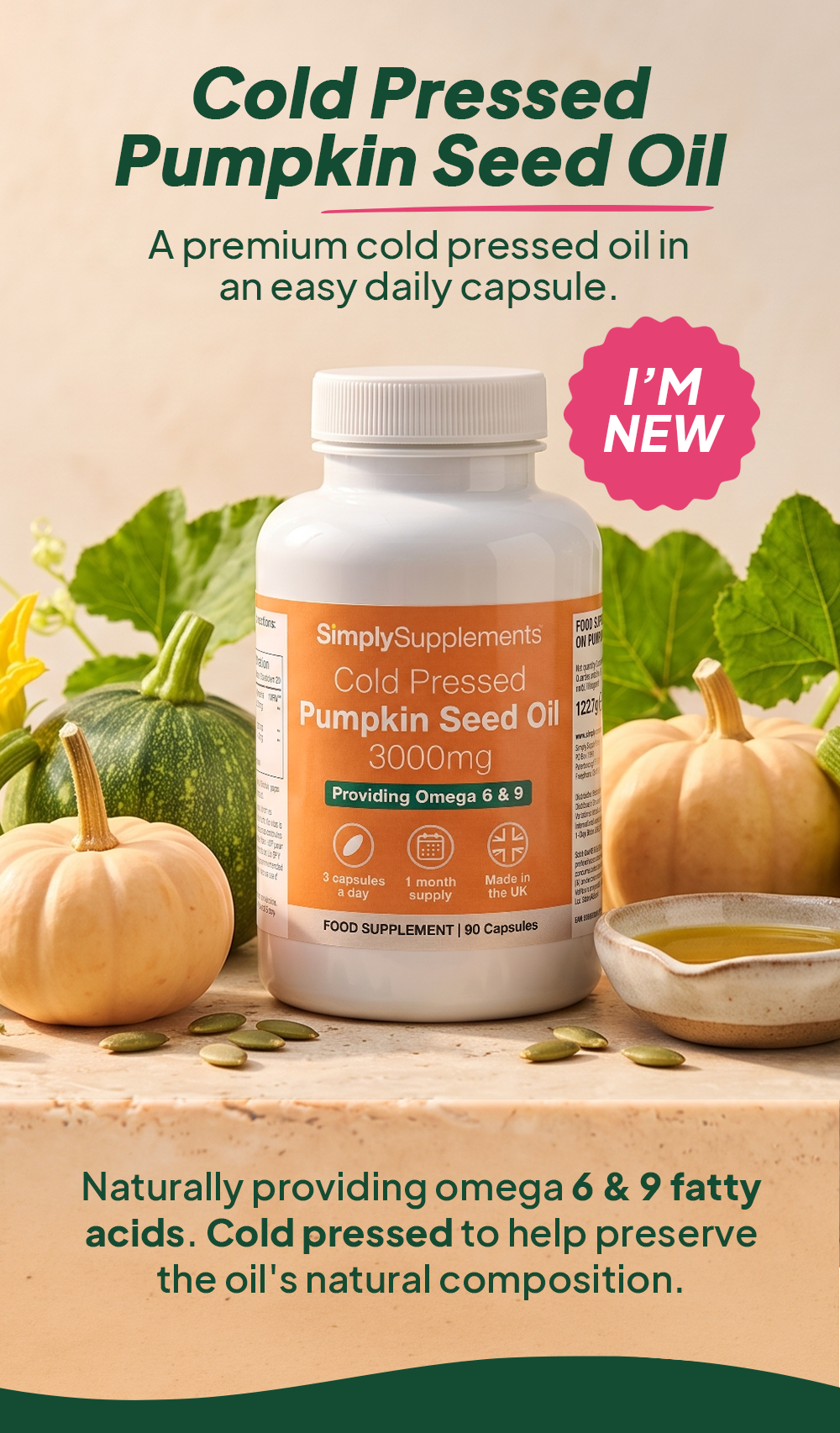 NEW: Pumpkin Seed Oil