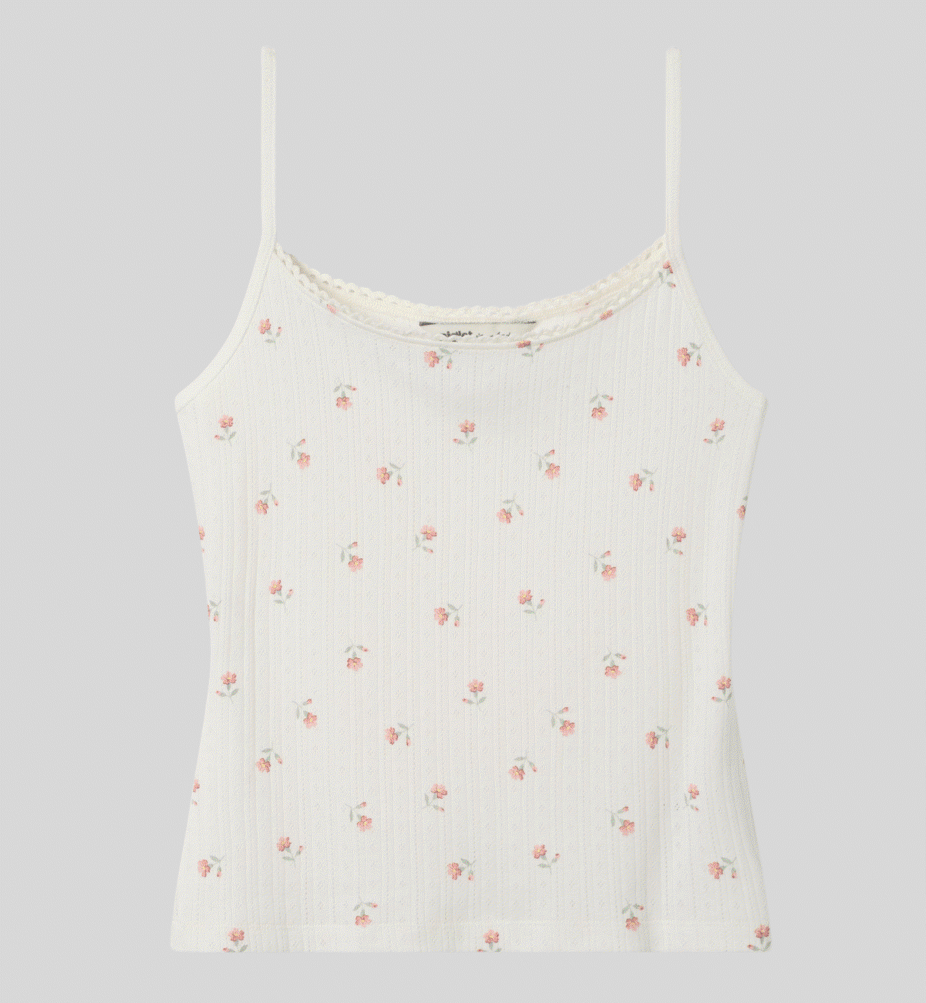 Posy Bud Pointelle Cami Vest
