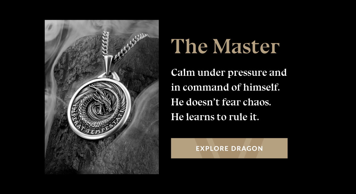 The Master Calm under pressure and in comment of himself. He doesn't fear chaos. He learns to rule it. EXPLORE DRAGON