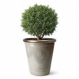 53cm Grey Sandstone Effect Fossil Planter (75L)