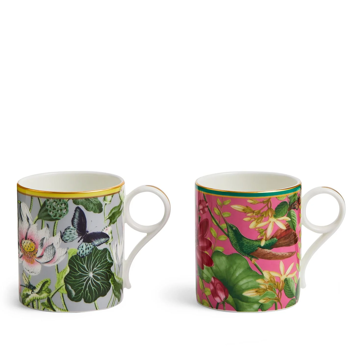 Wonderlust Small Mugs Set Of 2