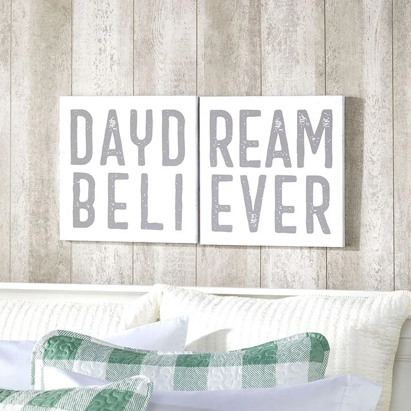 Image of 2-Pc. Daydream Believer Canvas Wall Art
