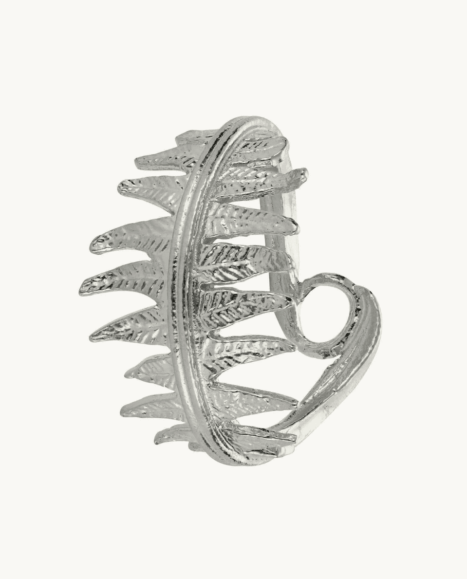 Wrapped Fern Leaf Ring