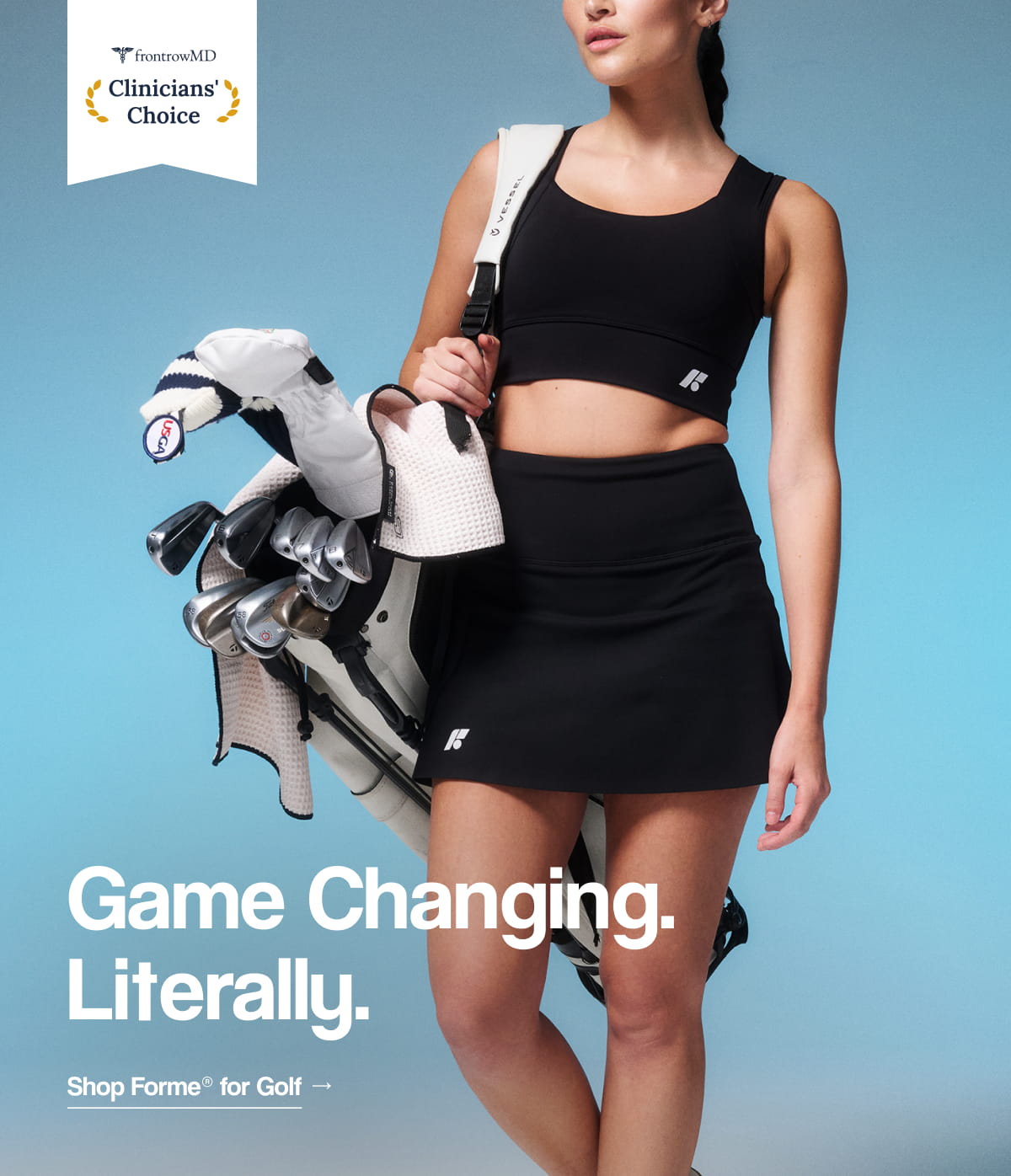F | Game Changing. Literally. | [ Shop Forme for Golf ]