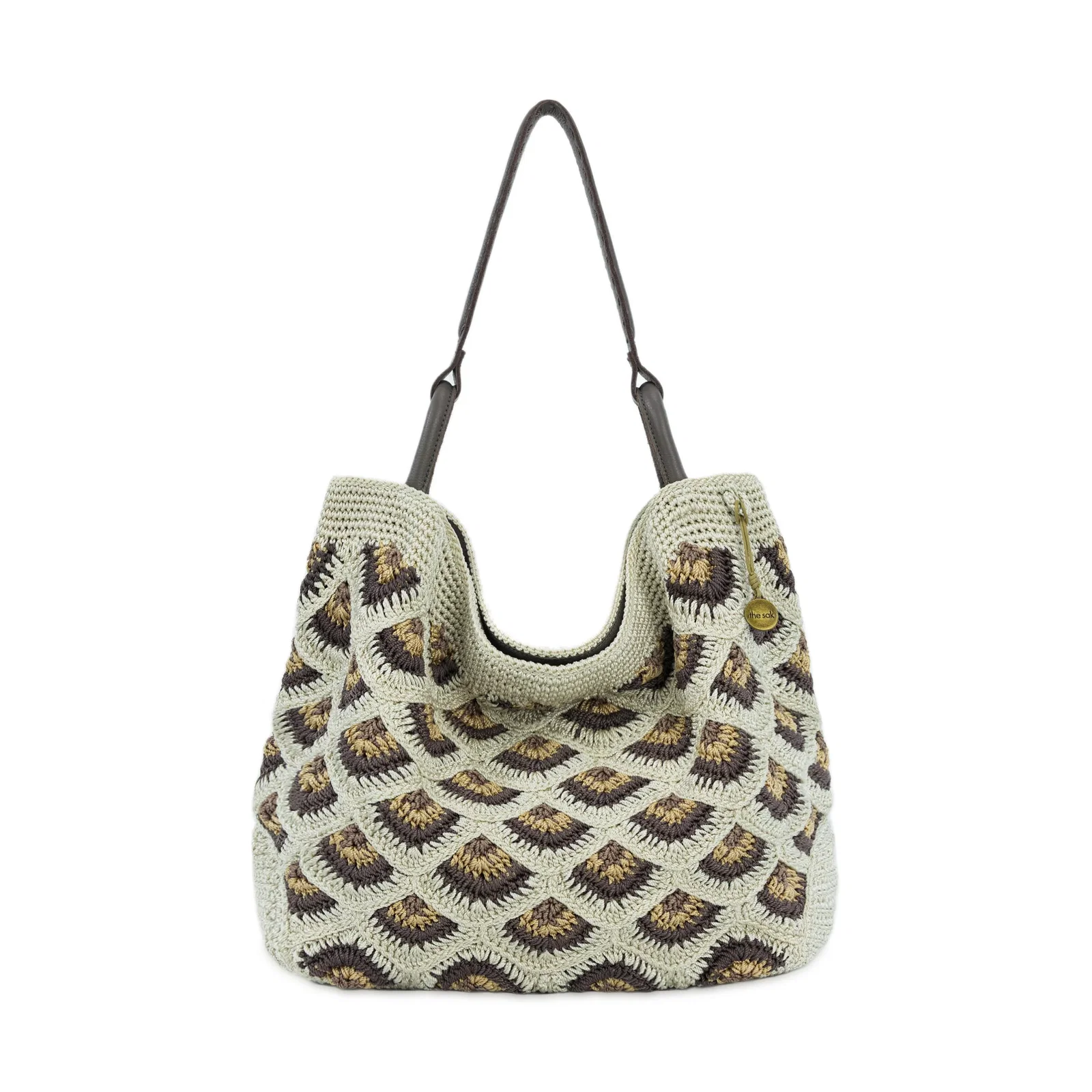 Image of Los Feliz Large Tote - Hand Crochet - Natural Mermaid