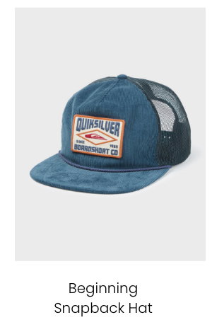 Beginning Snapback Hat