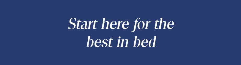 Shop here for the best in bed