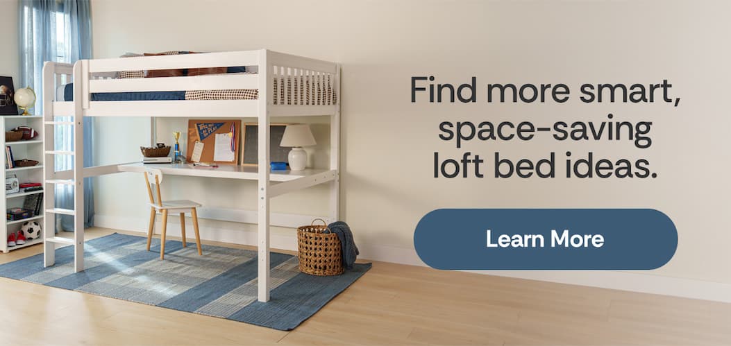 Find more smart, space-saving loft bed ideas.