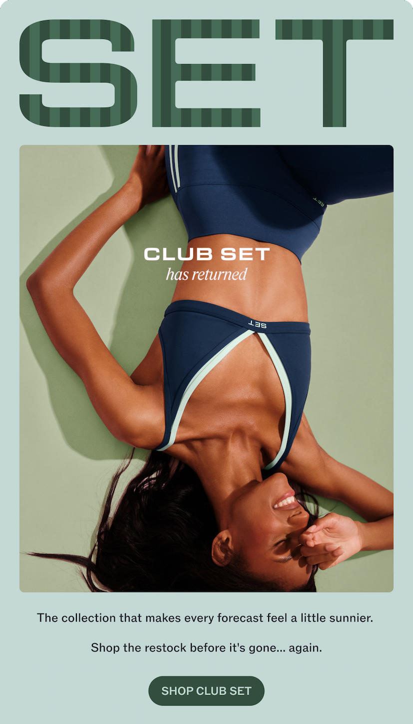 SHOP CLUB SET