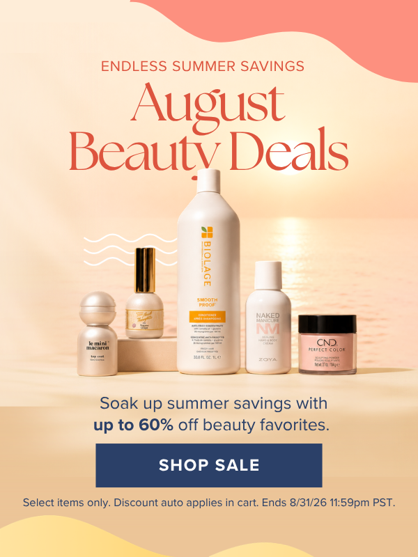 August Beauty Deals