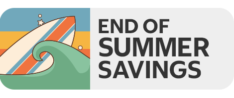 end of the summer savings