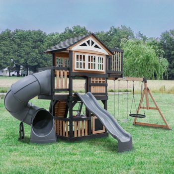 Backyard Discovery Magnolia Falls Swing Set, Do It Yourself