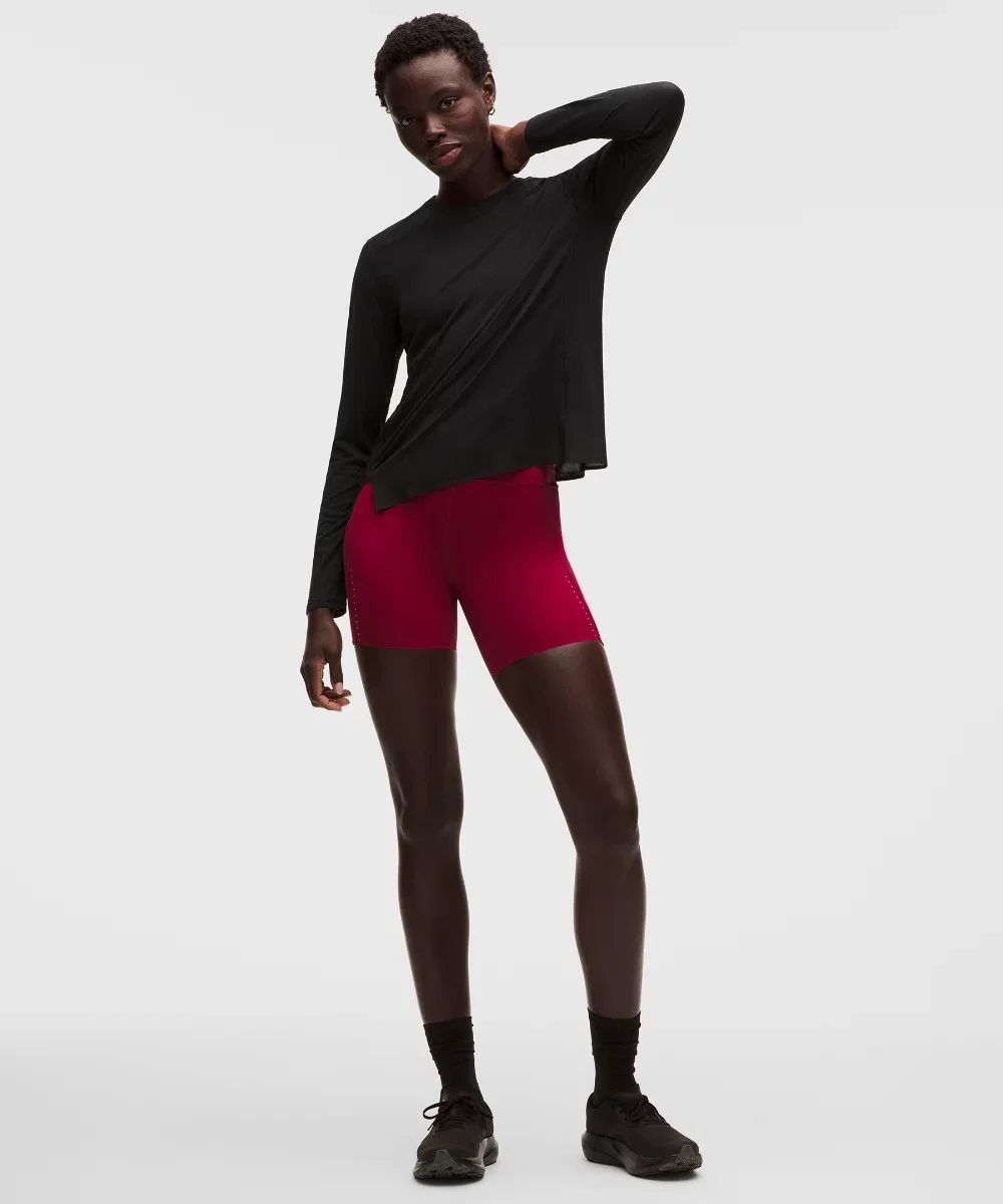 Fast and Free Long-Sleeve Shirt Perforated Stripe