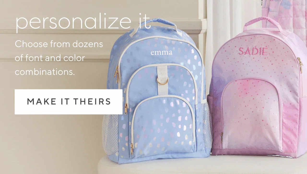 Personalize it