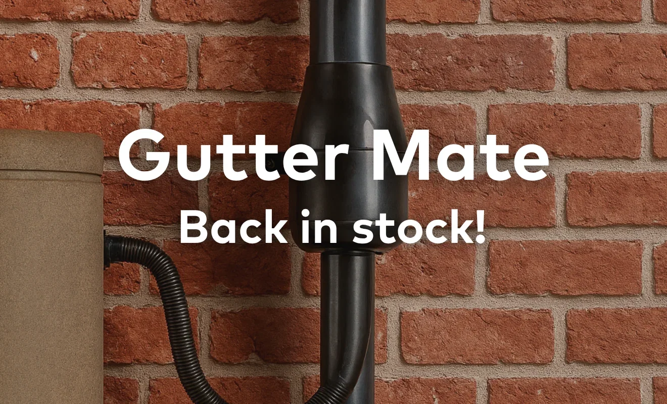 Our award-winning, best-selling Gutter Mate is back in stock