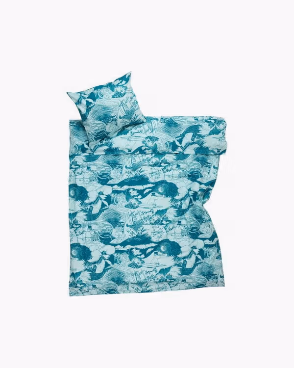 Set da letto Moomin, 150 x 210 cm, Sailing