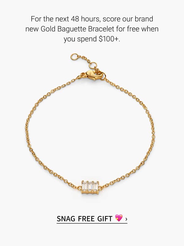 FREE BRACELET on orders $100+