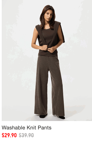product6women0washable0knit0pants