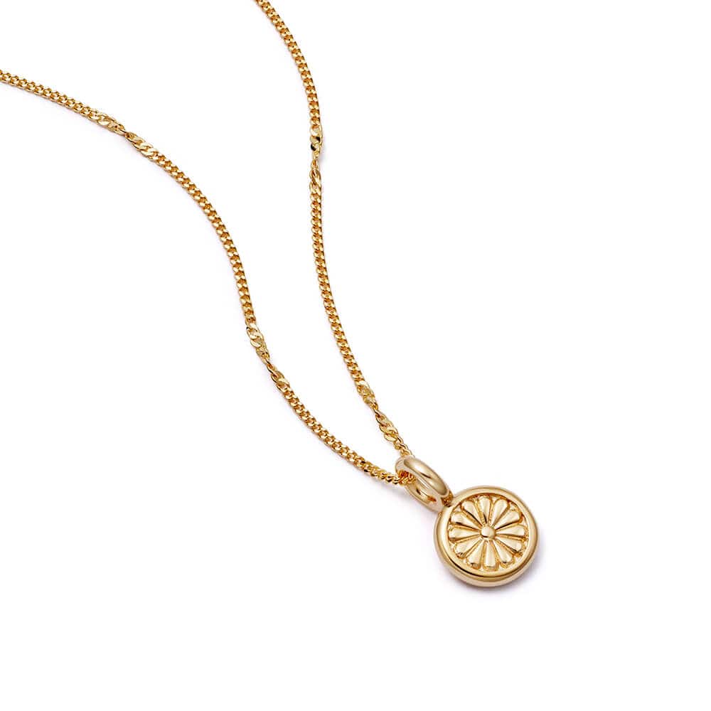 Image of Daisy Bloom Mini Pendant Necklace