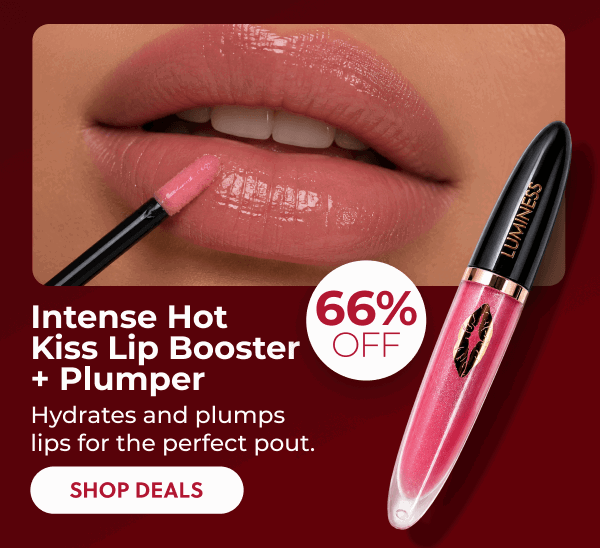 Intense Hot Lip Booster + Plumper: Plumps and hydrates lips for the perfect pout.