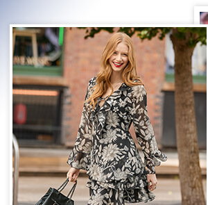 Frill Detail Mini Dress