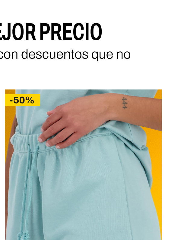 Champion pantalón corto azul claro