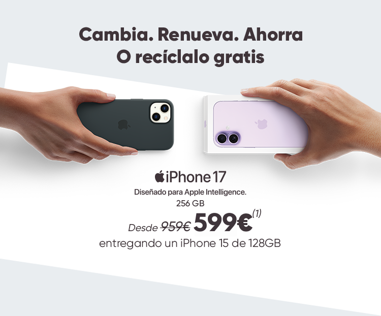 CAMBIA. RENUEVA. AHORRA O RECÍCLALO GRATIS