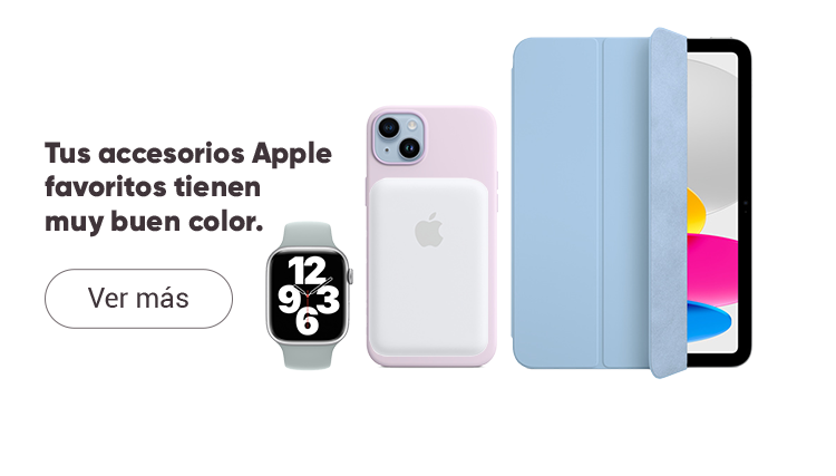 Tus accesorios Apple favoritos tienen muy buen color