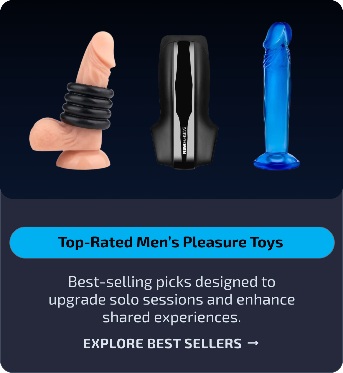 Top-Rated Men’s Pleasure Toys