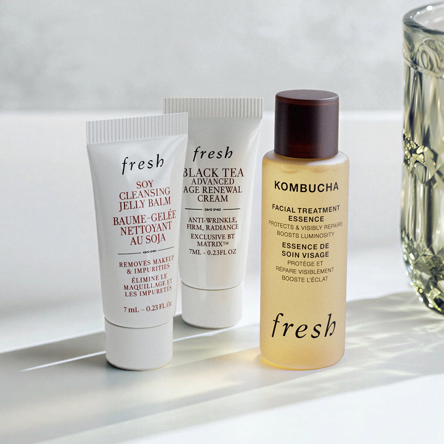 Free 3-piece gift with orders $100+