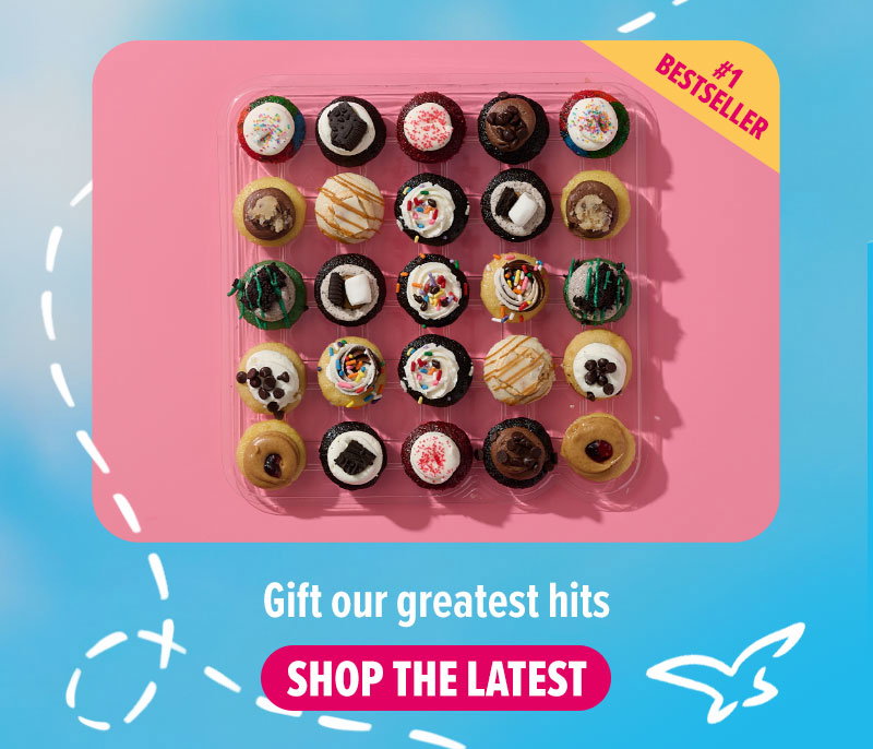 Gift our greatest hits! Shop our #1 bestseller, the latest & greatest cupcake 25-Pack.