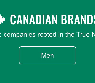Canadian brands for him