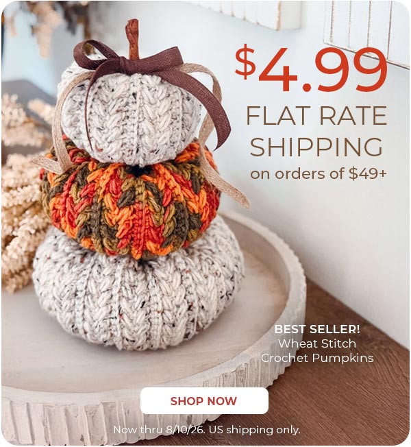 $4.99 Flat Rate Shipping on $49+