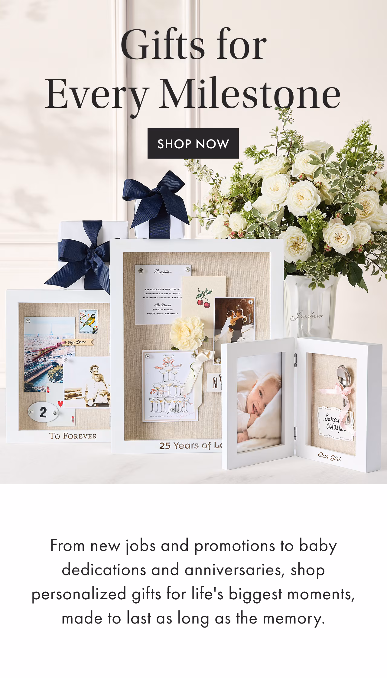 Gifts for Every Milestone - Shop Now