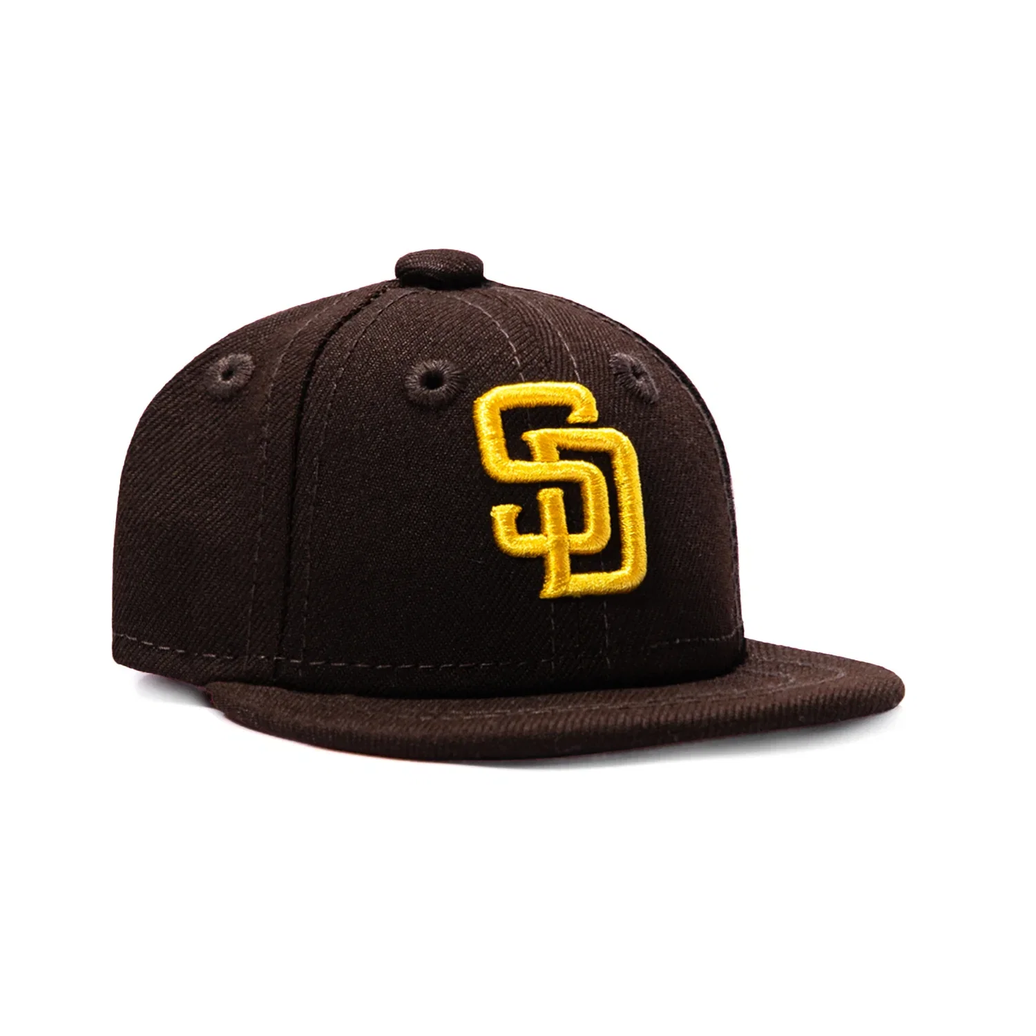 Image of New Era 59Fifty San Diego Padres Mini Game Hat - Brown