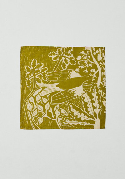 Woodland Print Linen Cotton Napkin