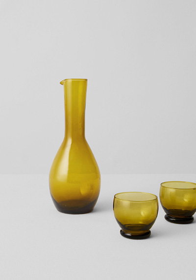 Rounded Moroccan Glasses Set