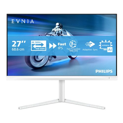Philips Evnia 27M2N5901A/00 27" 4K 160Hz Fast IPS USB-C Height Adjustable Gaming Monitor