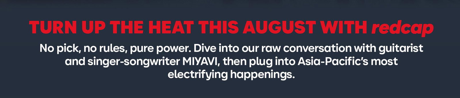 AUGUST EDITION OF redcap