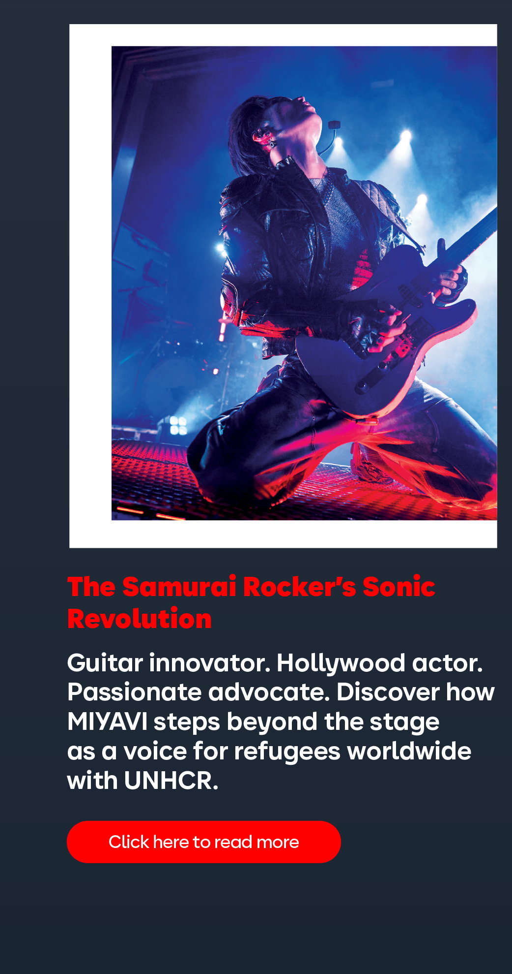 The Samurai Rocker's Sonic Revolution